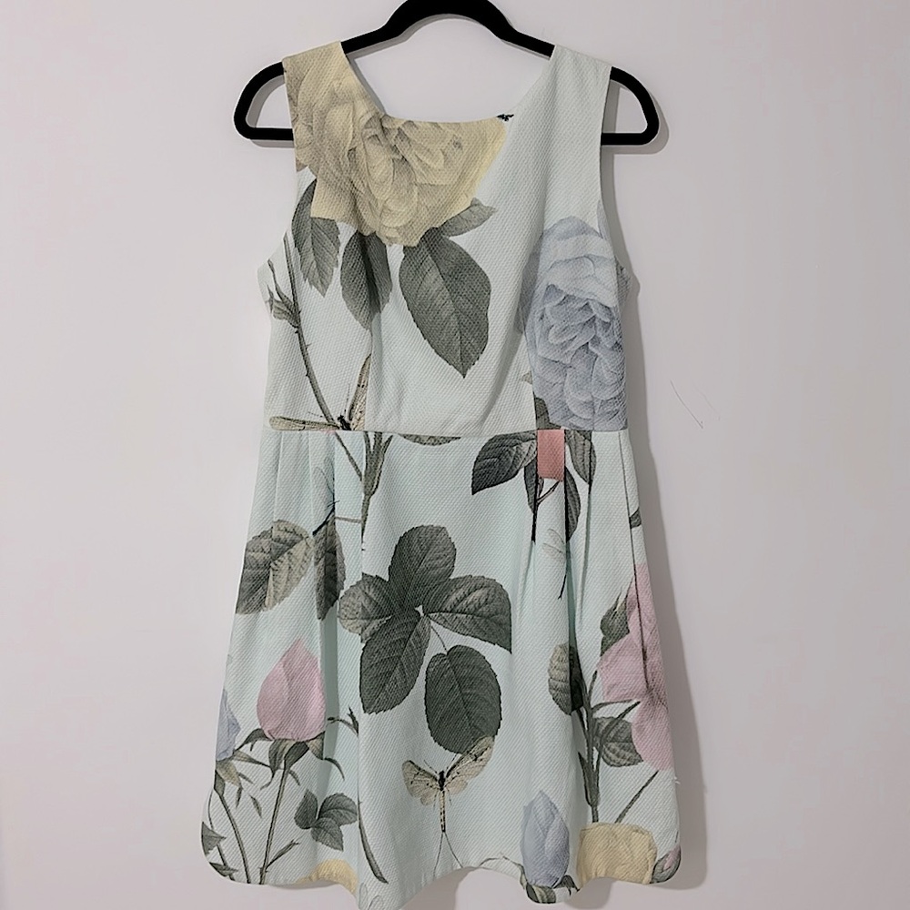NWT Ted Baker Distinguishing Rose Bow Dress Size 4